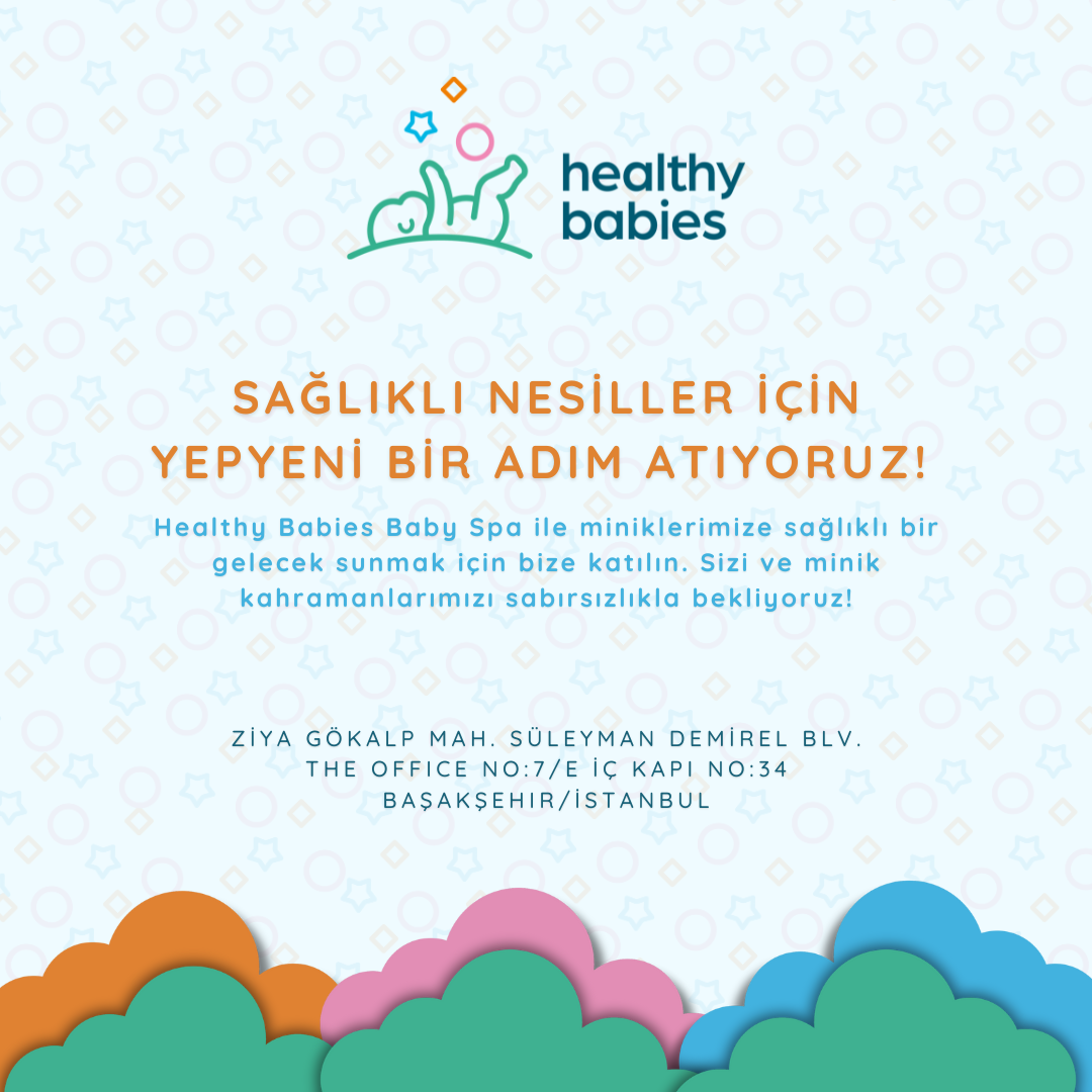 Healthy Babies Spa'da açılışa özel fırsatlar bebeğinizin rahatlaması için şimdi iletişime geçin!